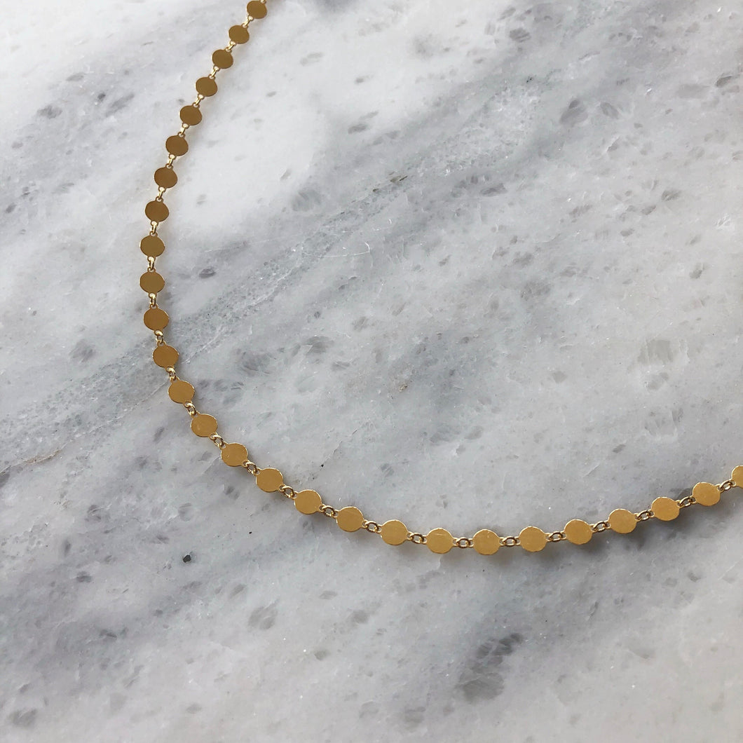 Hayden Choker in 14k Gold