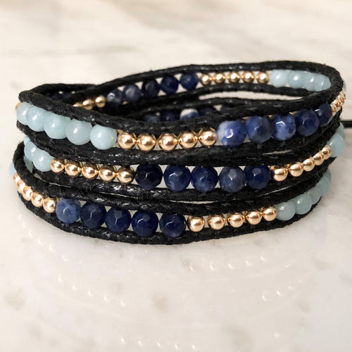 Ocean View Bracelet in 14k Gold