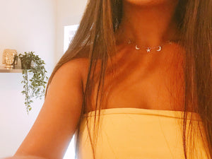 Cosmic Choker in Sterling Silver