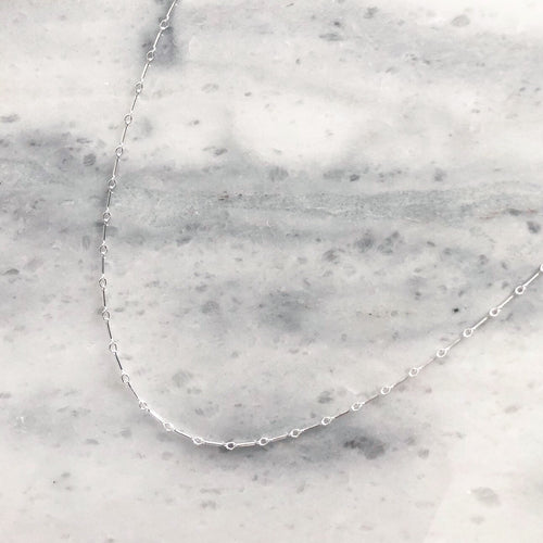 Link Choker in Sterling Silver