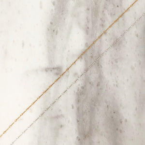 Link Choker in Sterling Silver