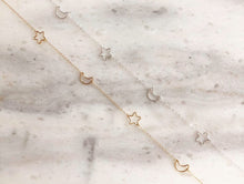 Galaxy Necklace in 14k Gold