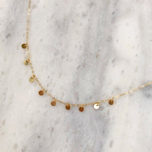 Stella Choker in 14k Gold