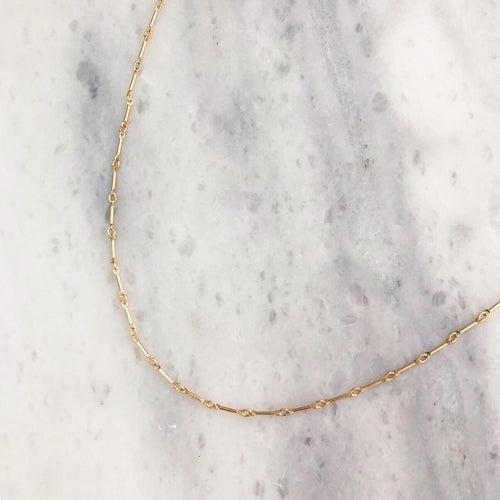 Link Choker in 14k Gold