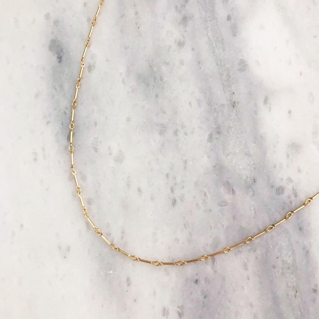 Link Choker in 14k Gold