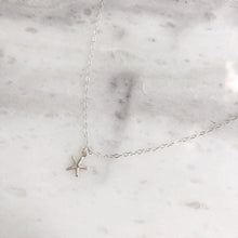 Starfish Choker in Sterling Silver