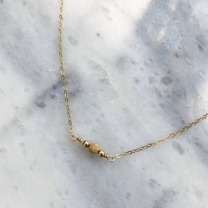 Stardust Choker in 14k Gold